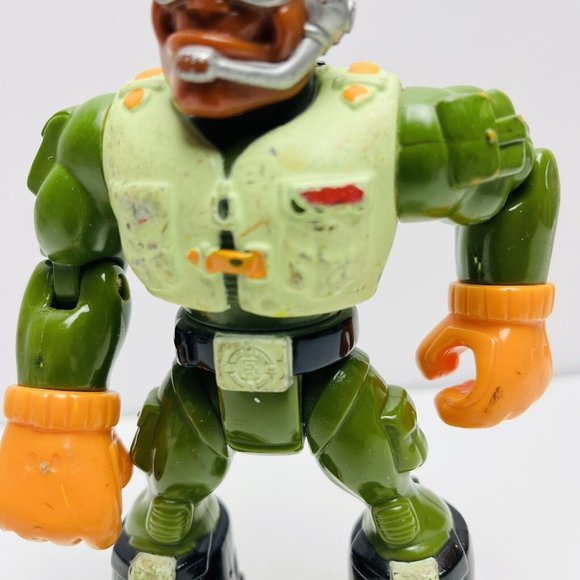 Rescue Heroes Mattel Fisher Price Action Figure Lot Of 4 Police Hammer Canyon 6” - Picture 5 of 12